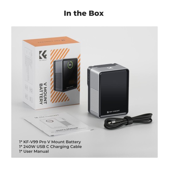 K&F Concept 99Wh V-Mount Battery K&F Concept 99Wh V-Mount Battery